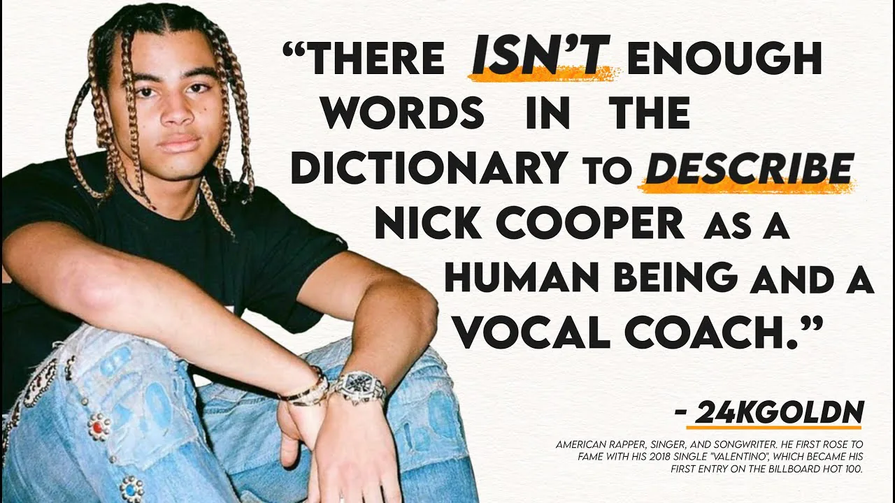 24kGoldn on working with Nick Cooper